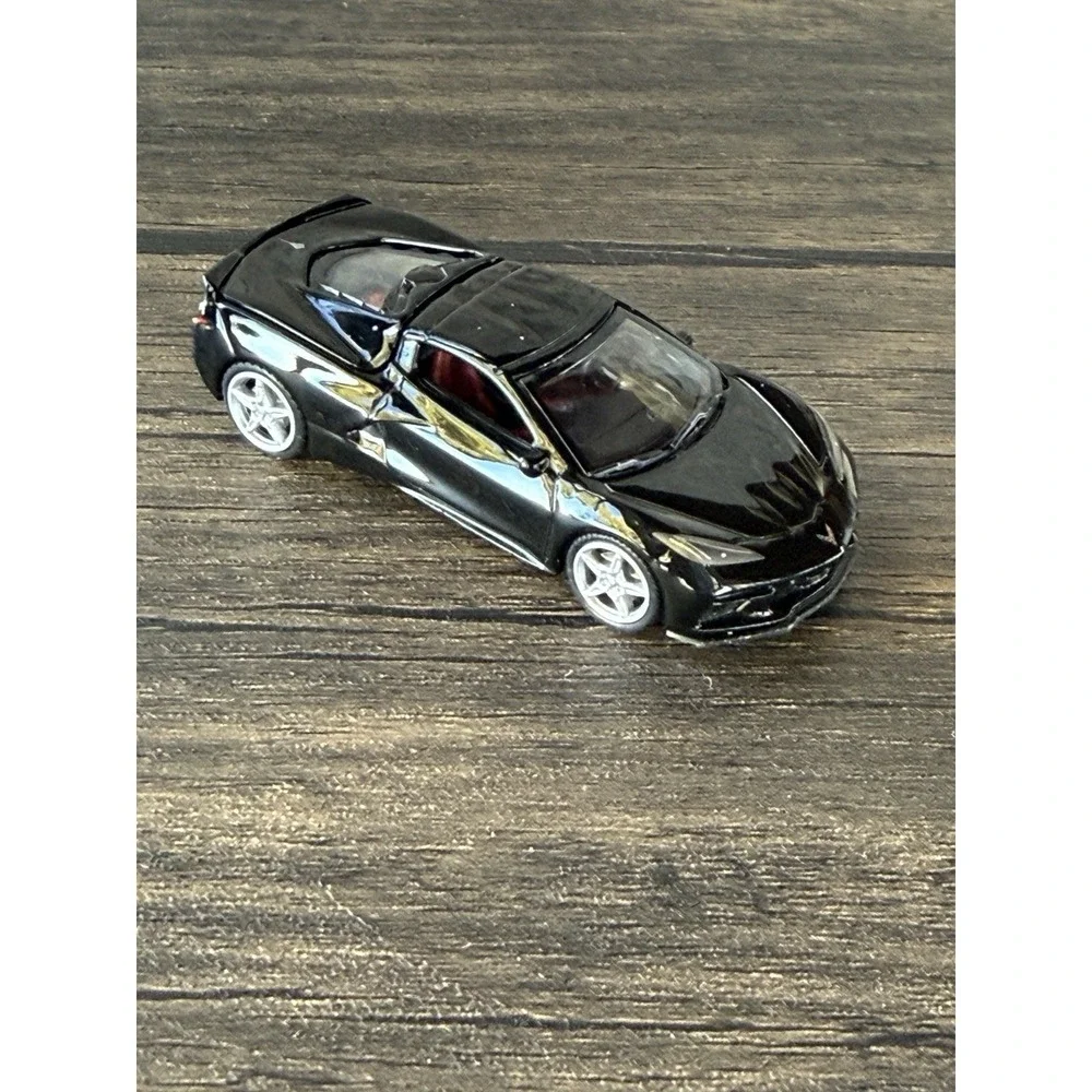 AUTO WORLD PREMIUM SPORTS CARS - GLOSS BLACK - 2020 CHEVY CORVETTE C8 STINGRAY